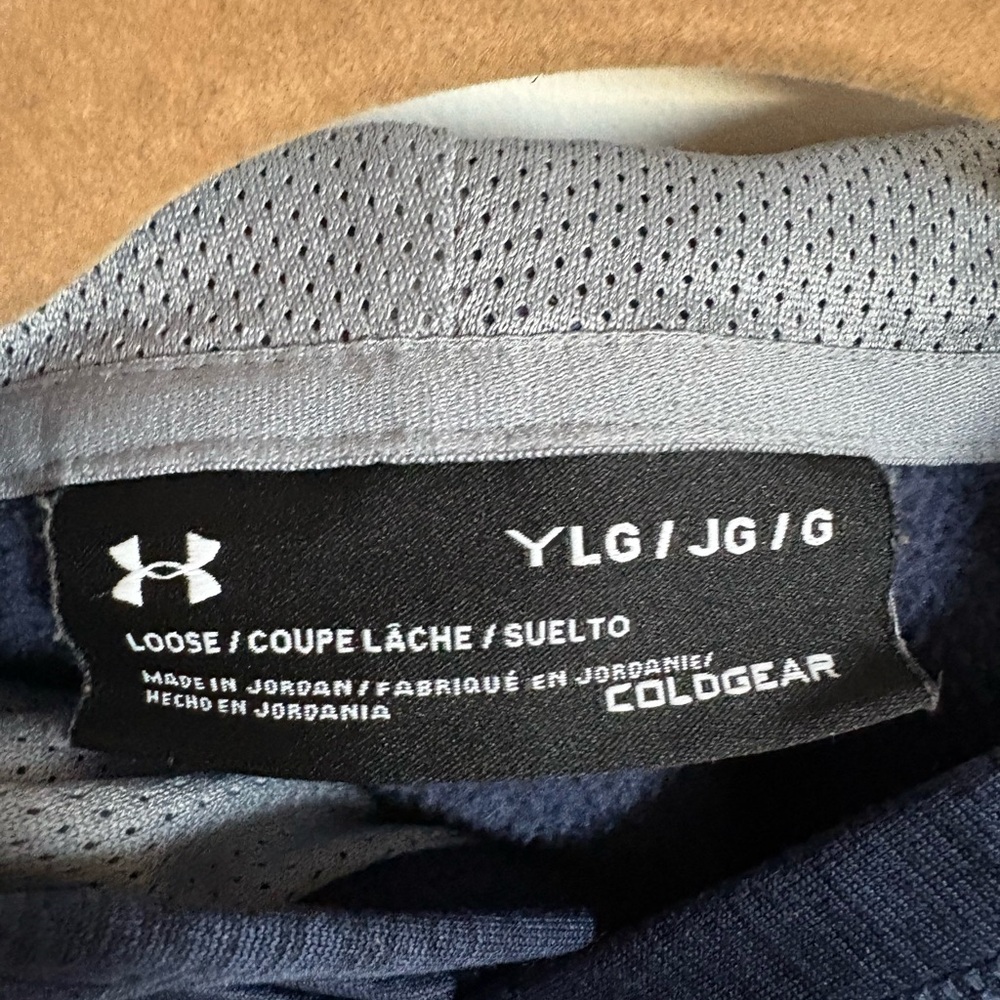 Under Armour Kids' Blue Hoodie - Picture 3 of 3